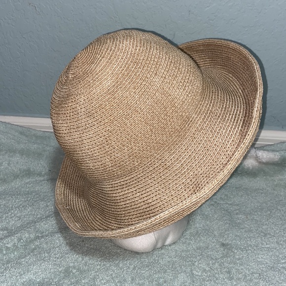 Eric Javits Wide Brim Packable Woven Hat - Picture 9 of 14
